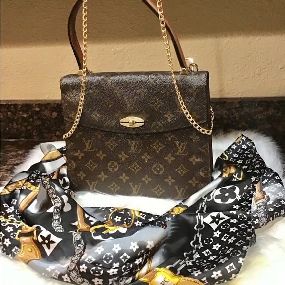 Louis Vuitton Monogram Malesherbes Hand Bag - Picture 6 of 16